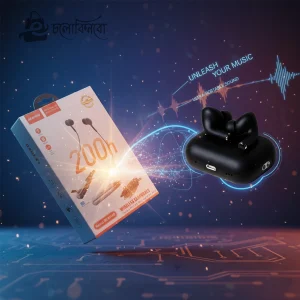 Recrsi RE-NY060 200 Hours Bluetooth Neckband & AirPods Pro 2nd Generation ANC Black Edition Combo-0110202501